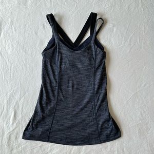 Lululemon Tank with Attached Sports Bra Size 2
